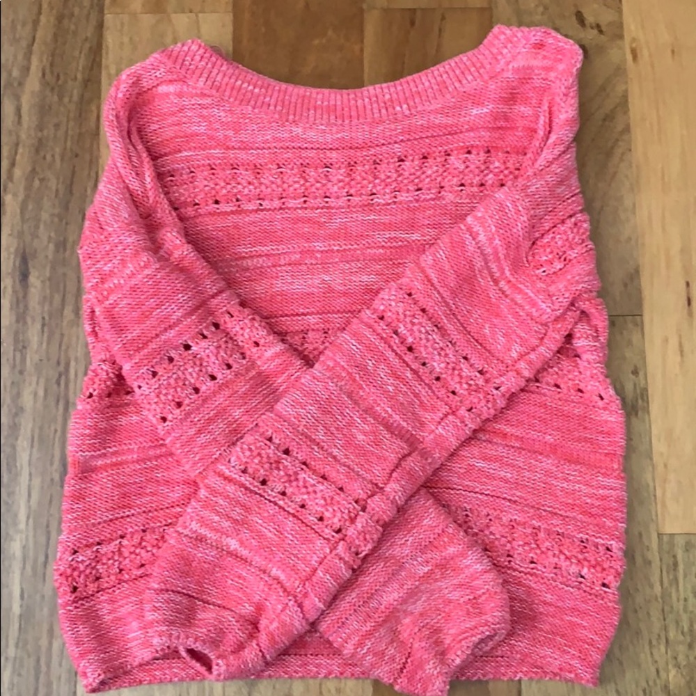 Pink Gap sweater